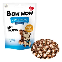 Skanėstai šunims BOW WOW Jerky snack su burokėliais, 80 g nuotrauka