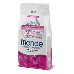 Monge Dry Dog Extra Small Puppy & Junior 0,8 kg