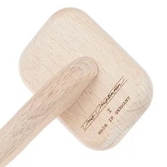 Chris Christensen Mark I X - Small Red Slicker Brush - Mini Poodle Brush, Drewno naturalne / Miękka — 2 nuotrauka