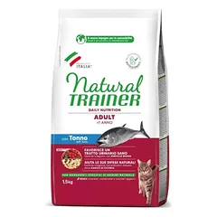 TRAINER NATURAL CAT ADULT TUNA sausas maistas katėms su tunu