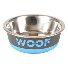 Flamingo Woof Bowl - šuns dubuo su neslystančiu pagrindu
