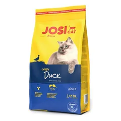 JosiCat Crispy Duck sausas pašaras katėms su antiena, 1,9 kg