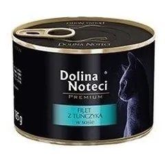 Dolina Noteci Premium katėms tuno filė su padažu 185g