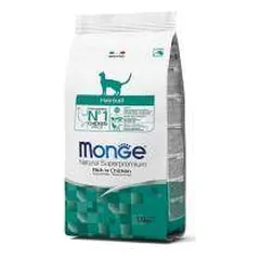 Monge Hairball super premium sausas pašaras katėms, 1.5 kg parduotuvėje petreon.lt