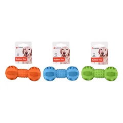 Flamingo Dumbbell Ruffus žaislas šunims, 12.5 cm