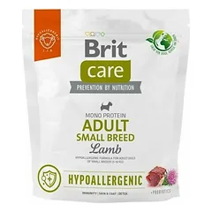 Brit Care HP Adult Small Breed Lamb & Rice 1 kg - dog food