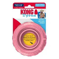 KONG Puppy žaislas šuniukams, žiedas, Dideliems 26–45 kg — 4 nuotrauka