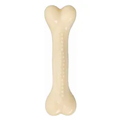 Flamingo žaislas šunims nailoninis kaulas, vanilės skonio, Matmenys: 20 cm — 1 nuotrauka
