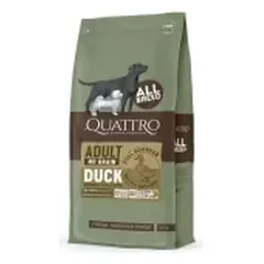 QUATTRO ADULT All Breed begrūdis sausas pašaras šunims su antiena