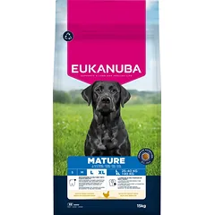 Eukanuba Mature Large Chicken sausi pašarai suaugusiems didelių veislių šunims, 15 kg