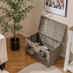 Katės guolis, 2 įėjimai, 60 × 35 × 35 cm — 3 nuotrauka