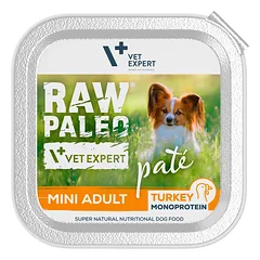 Raw Paleo TURKEY Mini Adult paštetas 150g nuotrauka