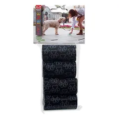 Dog Fantasy Hygiene Replacement Bags plastikiniai maišeliai šunų išmatoms, 4 vnt. nuotrauka