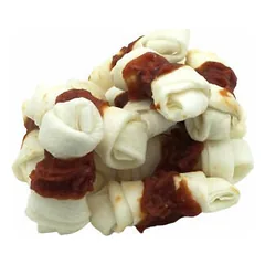 Real Dog Snacks Rawhide Bone Wrapped With Duck 500 g — 2 nuotrauka