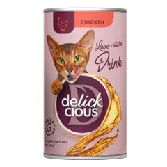 Delickcious Drink gėrimas su vištiena katėms