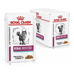 Royal Canin Cat VD Renal with Fish wet 12x85 g