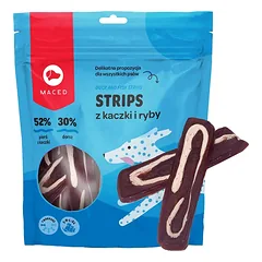 MACED anties ir menkės juostelės 500g šunų skanestai