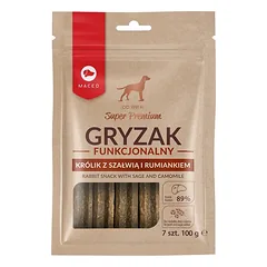 MACED Funkcinis kramtukas su šalavijais ir ramunėlėmis, 7 vnt. / 100 g