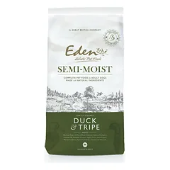 Eden Duck & Tripe - pusiau drėgnas maistas su antiena ir skrandžiu, 10kg — 4 nuotrauka