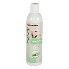 Flamingo Aloe Vera drėkinamasis šampūnas šunims su alaviju, 300 ml