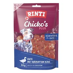 RINTI Chicko Plus Käse & Ente Würfel