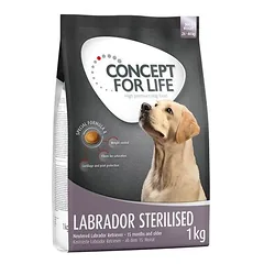 Concept for Life Labrador Sterilised sausas maistas šunims, < 1,4 kg — 2 nuotrauka