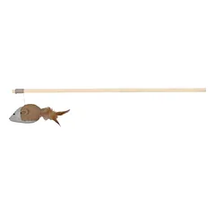 TRIXIE Meškerė su pele ir plunksnomis medis/džiutas 50 cm