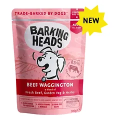 BARKING HEADS BEEF WAGGINKTON KONS. ŠUNIMS SU JAUTIENA 300Gx10vnt.