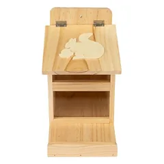 TIAKI voverių šėrimo vieta, L 16 x B 26 x H 22 cm — 5 nuotrauka