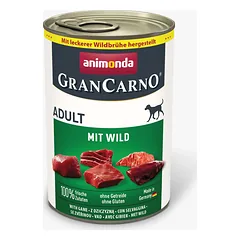 Animonda GranCarno Adult: konservai suaugusiems šunims su žvėriena, 400 g — 3 nuotrauka