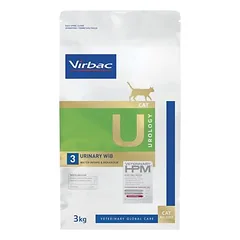 Virbac Veterinary HPM Cat Urology Water Intake & Behaviour U3, sausas maistas katėms — 3 nuotrauka