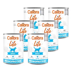 CALIBRA Dog Life Adult Chicken with rice 6x400g