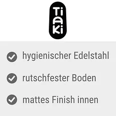 TIAKI neslystantis dubenėlis Green Shades, 450 ml, Ø 20 cm — 3 nuotrauka