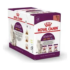 Royal Canin Sensory Smell Taste Feel Pack Gravy drėgnas maistas katėms, 85 g