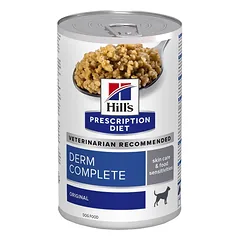 HILL'S Prescription Diet Canine Derm Complete šunų ėdalas, 12 vnt. po 370 g