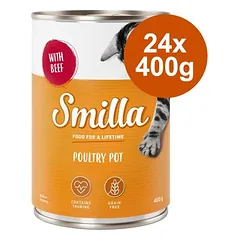 Sparpaket Smilla Geflügeltöpfchen 24 x 400 g