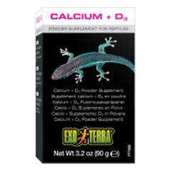 Pašaro papildas ropliams Exoterra Calcium+Vitamin D3, 90 g photo