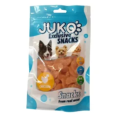 JUKO skanėstas Vištiena & Krevetės traškučiai 70 g