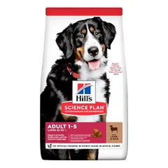 Hill's Science Plan Adult Large Breed Lamb & Rice sausas pašaras su ėriena didelių veislių šunims