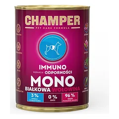 CHAMPER Immuno Jautienos monoproteinų ėdalas šunims 400 g