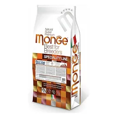 Monge Natural Superpremium All Breeds Puppy & Junior Lamb & Rice sausas maistas šuniukams