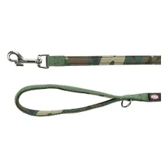 Trixie Premium pavadys, su neoprenu XS 1.2m/10mm, kamufl./miško