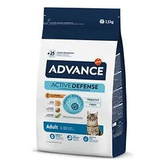 Advance Adult – sausas maistas suaugusioms katėms su vištiena ir ryžiais 1.5 kg