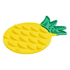 Beeztees laižymo kilimėlis Ananas Za, geltonas