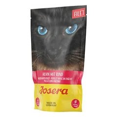 Josera Chicken With Beef visavertis drėgnas maistas suaugusiems katėms su vištiena ir jautiena, 70 g — 2 nuotrauka