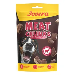 Josera Meat Chunks su jautiena, skanėstai šunims 70 g parduotuvėje Petz.lt