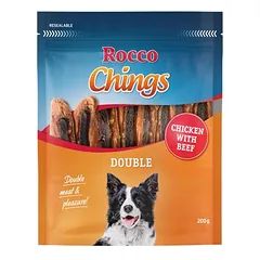 Rocco Chings Double skanėstai šunims 200 g / ekonominė pakuotė % — 5 nuotrauka