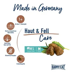 Happy Cat Care odai ir kailiui, sausas maistas katėms, 3 - 4,9 kg — 2 nuotrauka