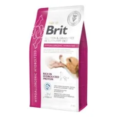 Brit GF Veterinary Diets Dog Hypoallergenic Hydrolized sausas pašaras šunims 2kg