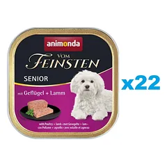 ANIMONDA Vom Feinsten vyresnioji paukštiena ir ėriena 22x150 g
